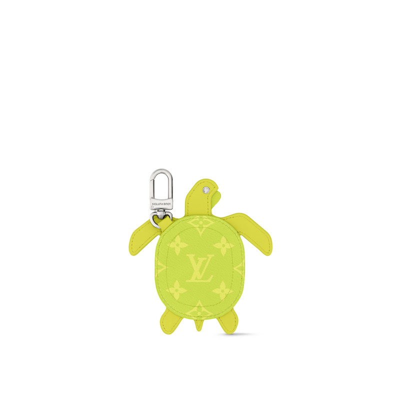 LV Turtle Pouch Bag Charm 3