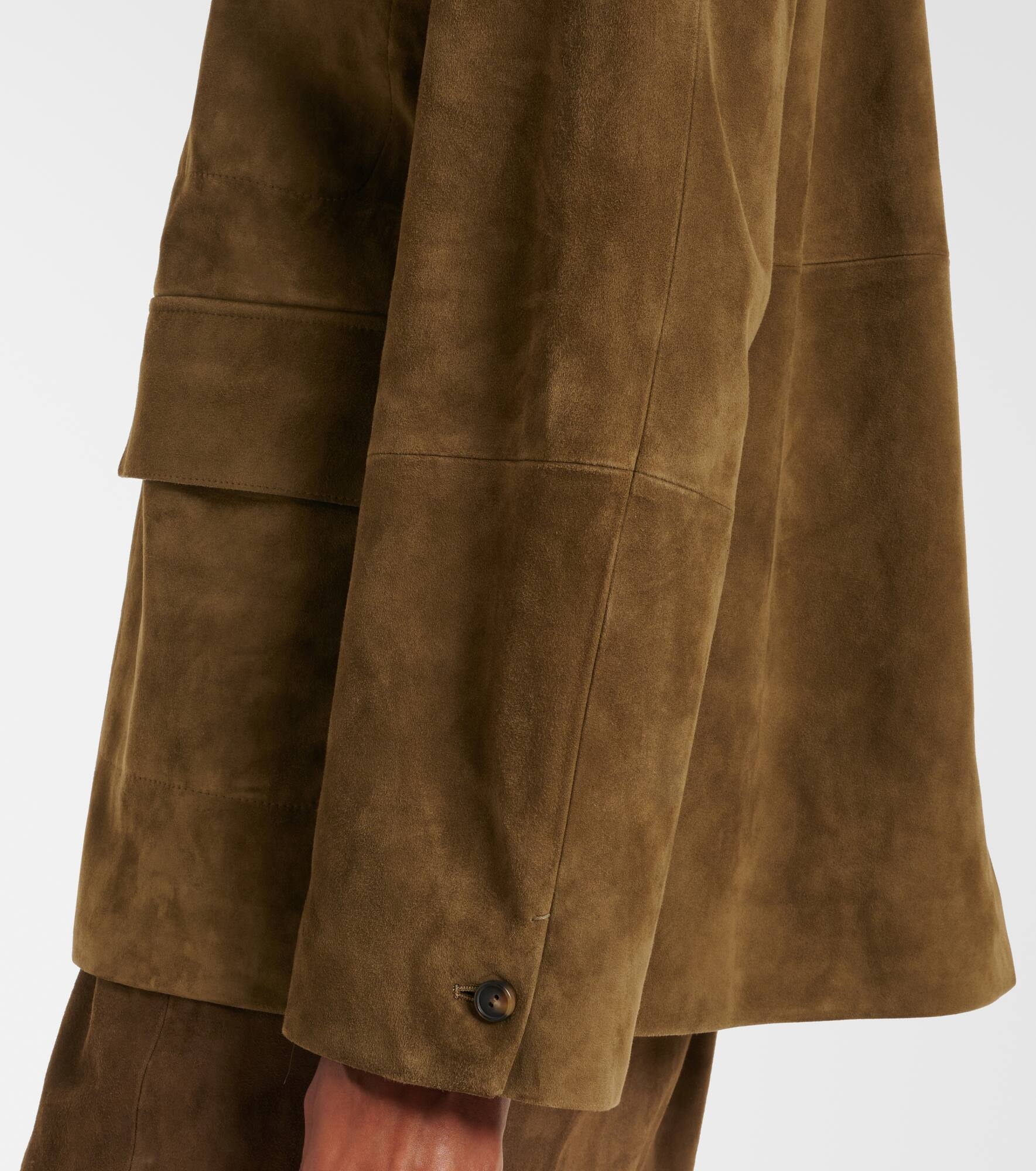 Oversized suede jacket - 5