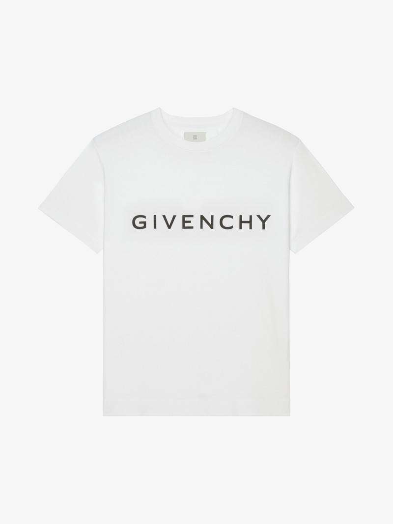 GIVENCHY ARCHETYPE OVERSIZED T-SHIRT IN COTTON - 1