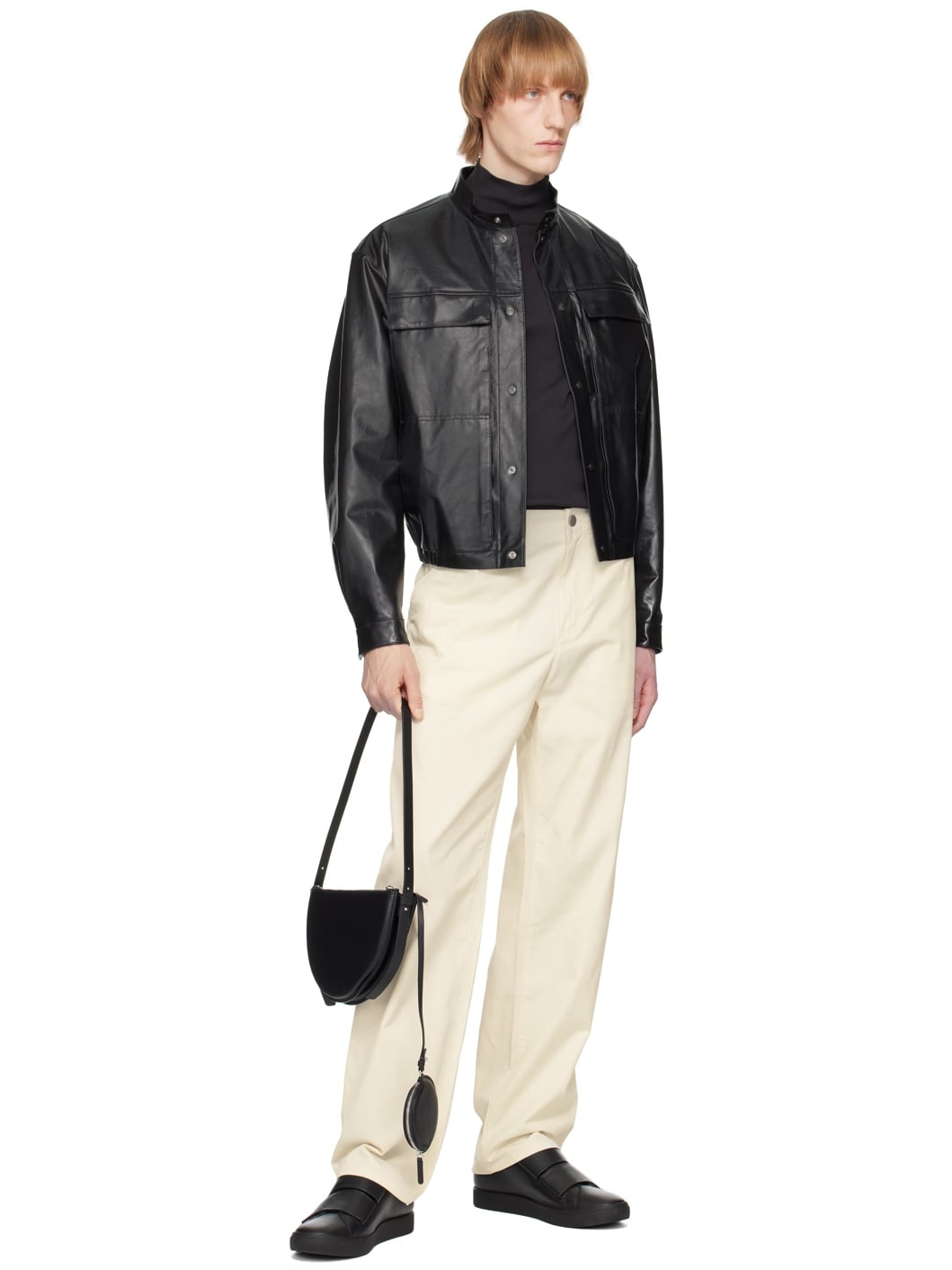 Black Isaac Reina Edition Medium Mobile Bag - 4