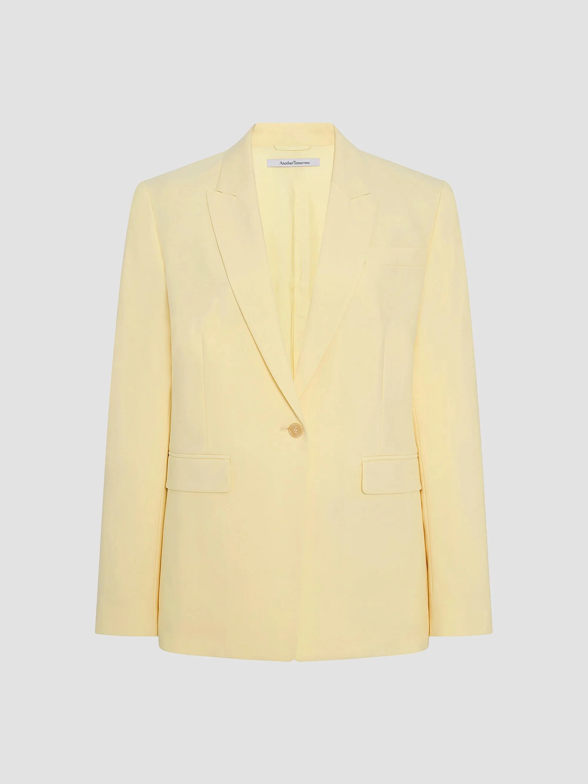 Women's Single Button Jacket - Sunlight - 1