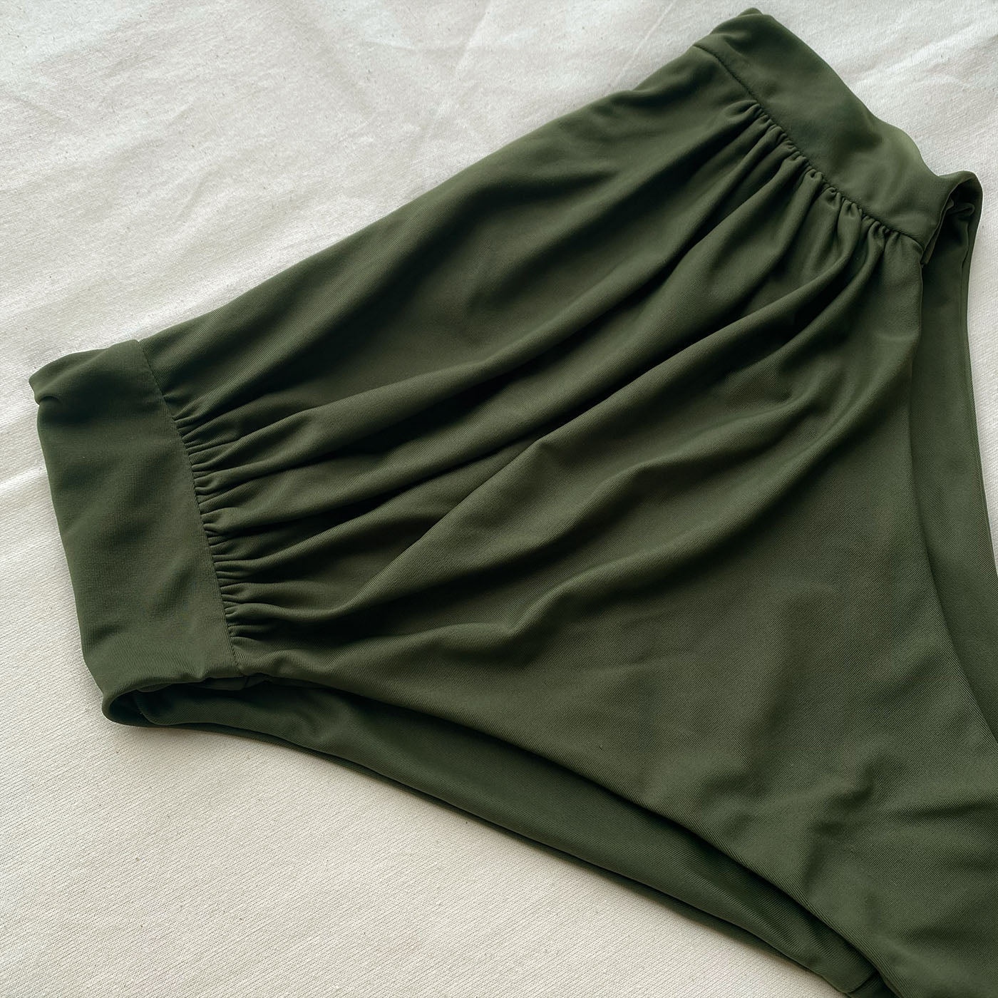 Khaki High Waisted Brief - 4