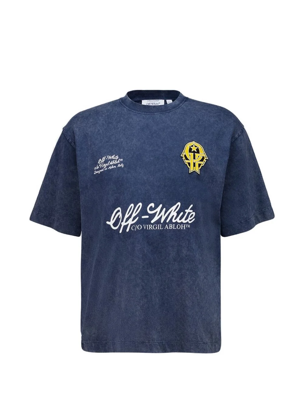 logo-print T-shirt - 1