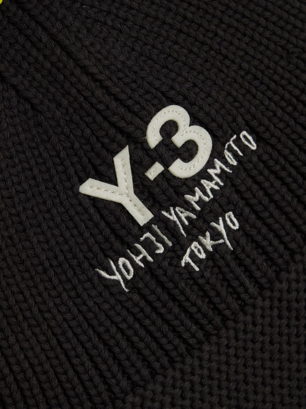 knit embroidered bucket hat - 4