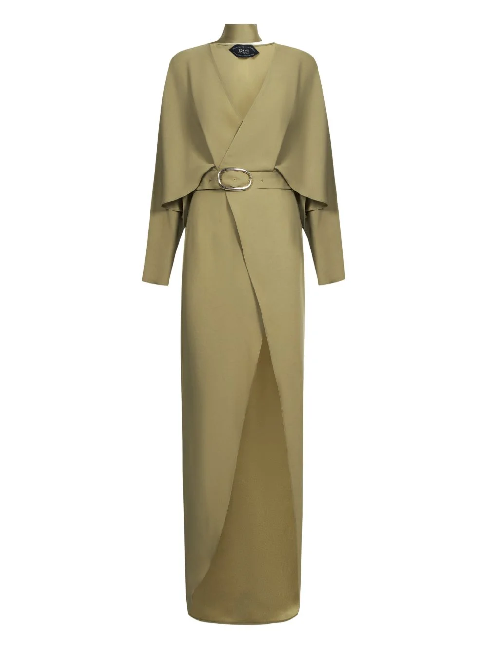 Dunaway V-neck belted dress - 1