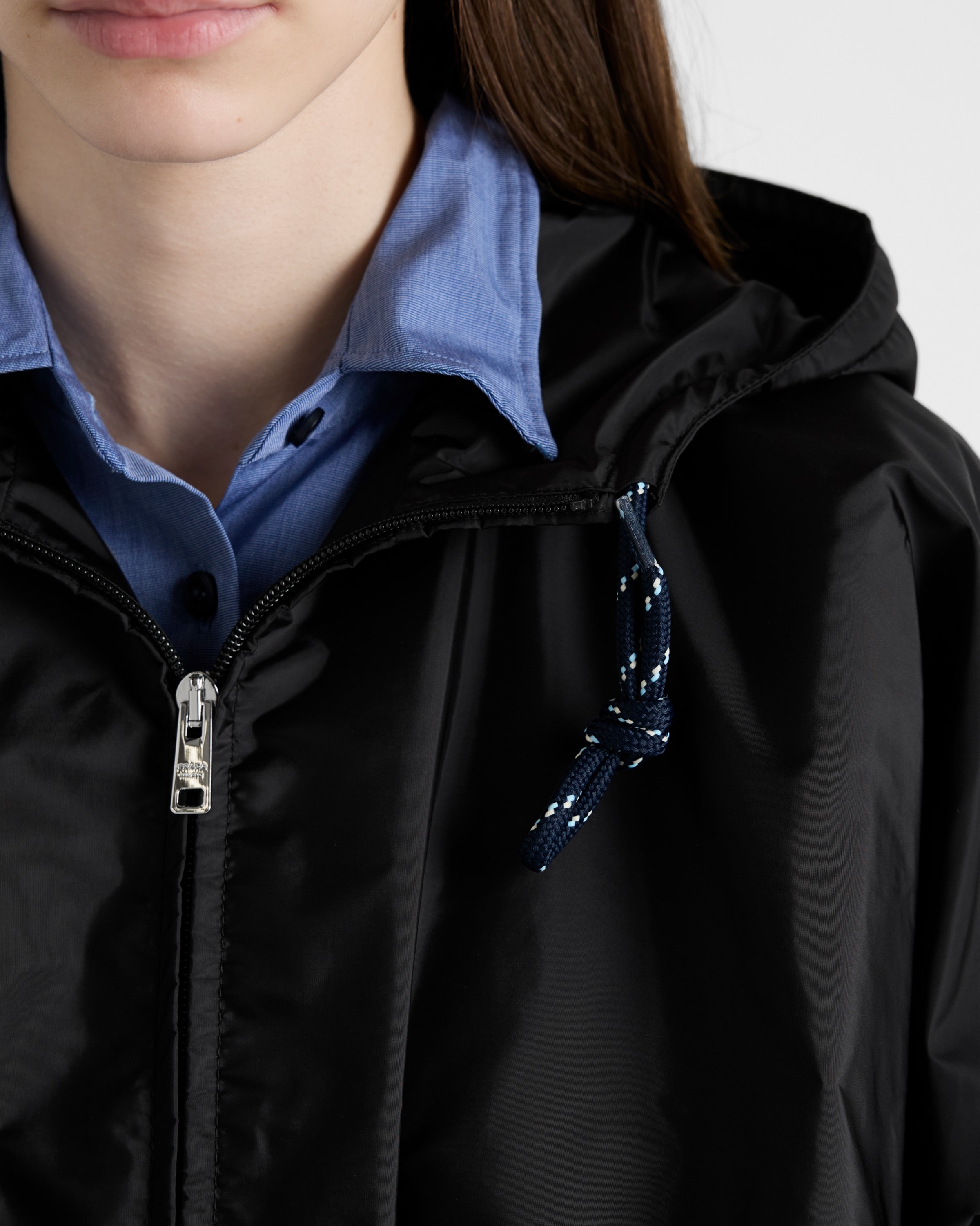 Lightweight Re-Nylon raincoat - 3