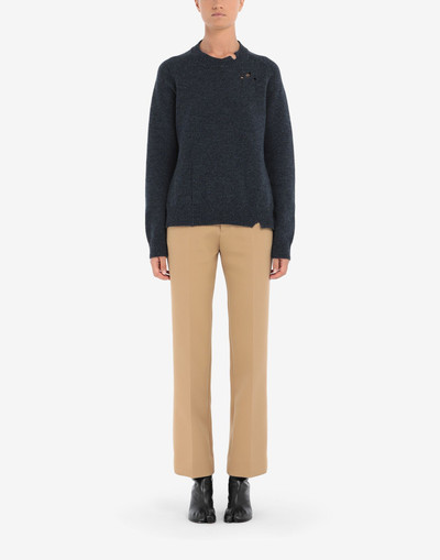 Maison Margiela Destroyed wool sweater outlook