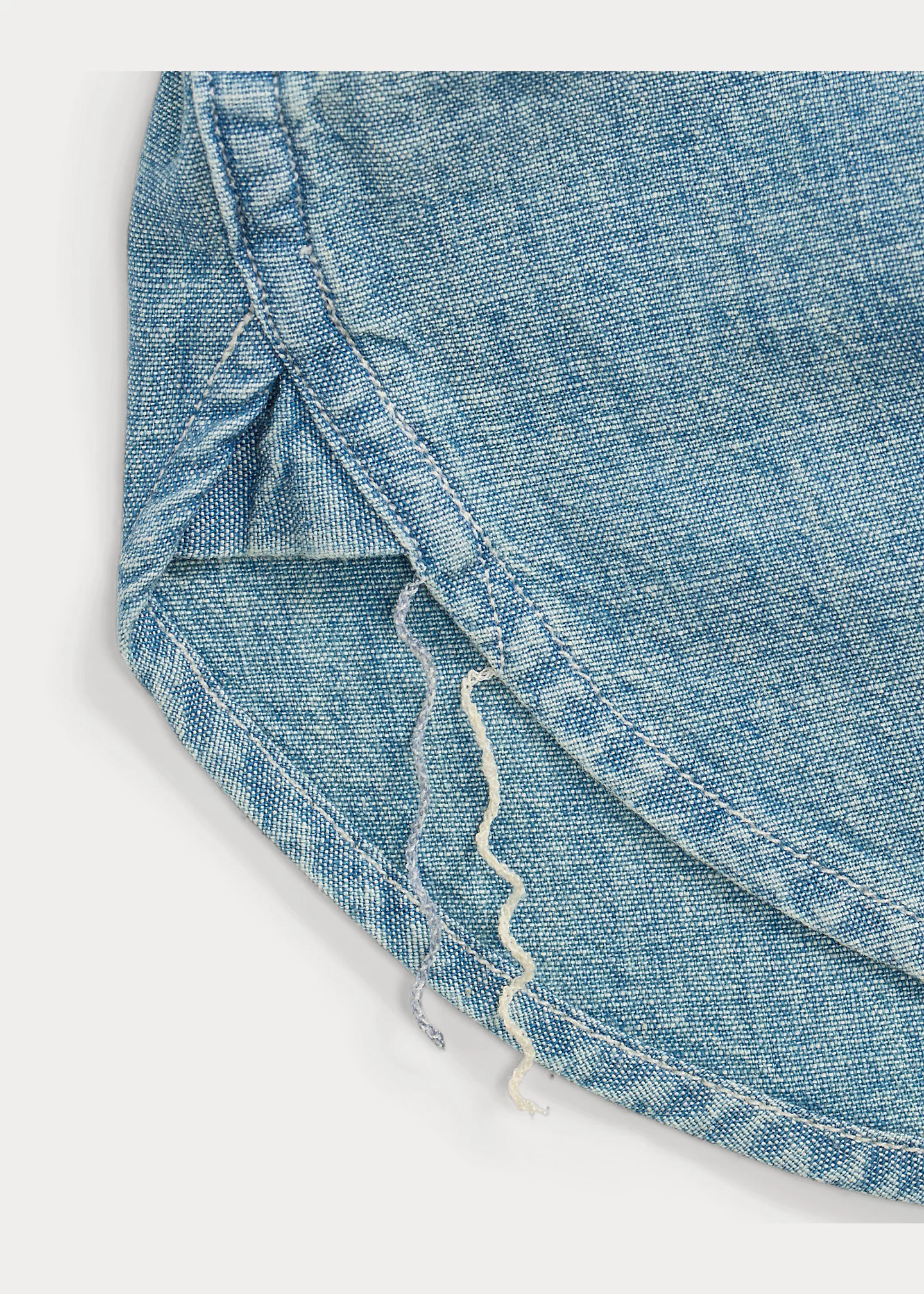 Indigo Chambray Workshirt - 3