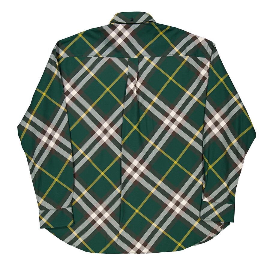 Burberry Ekd-Embroidered Check Cotton Shirt - 7