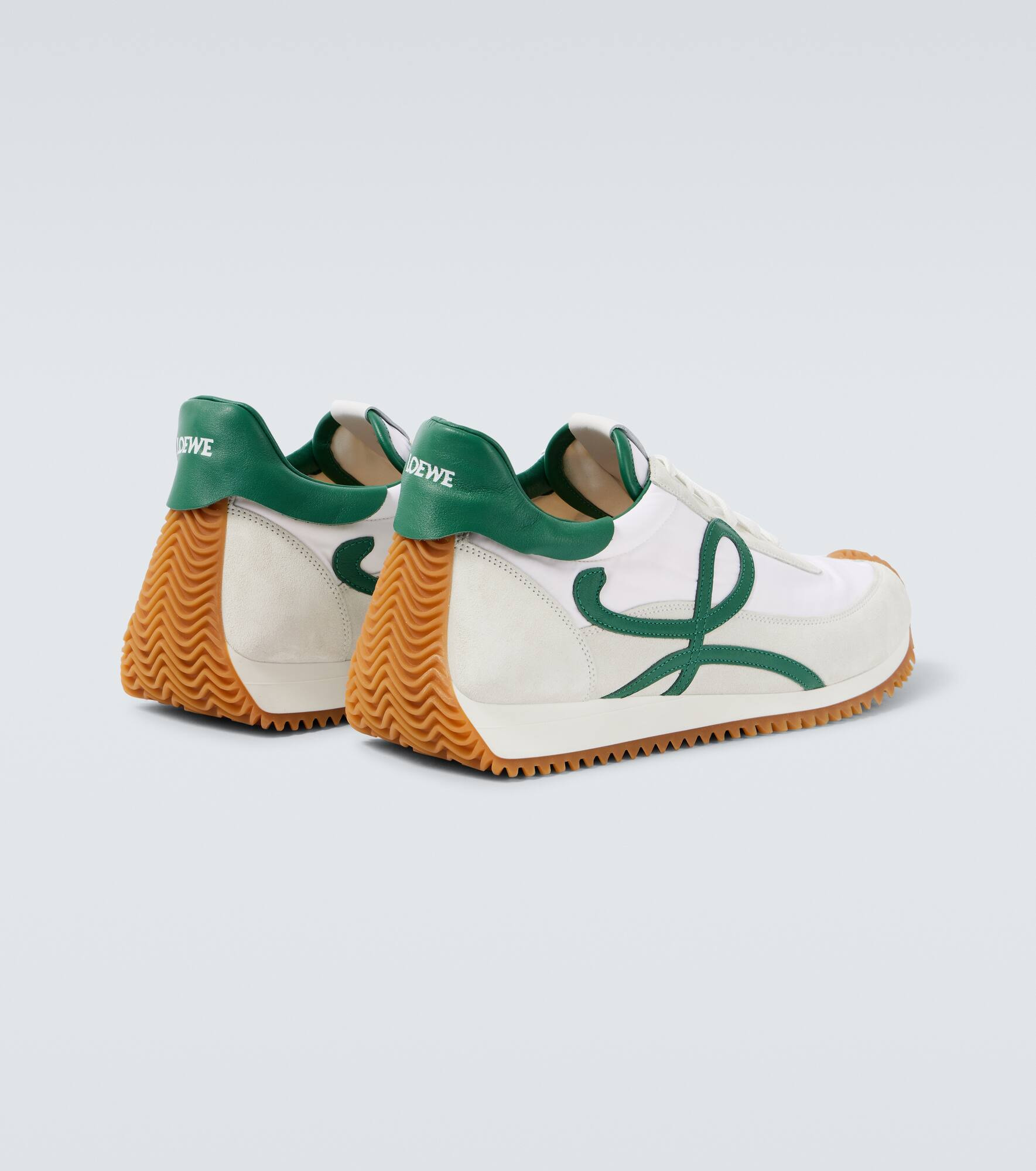 Flow Runner 2.0 suede-trimmed sneakers - 6
