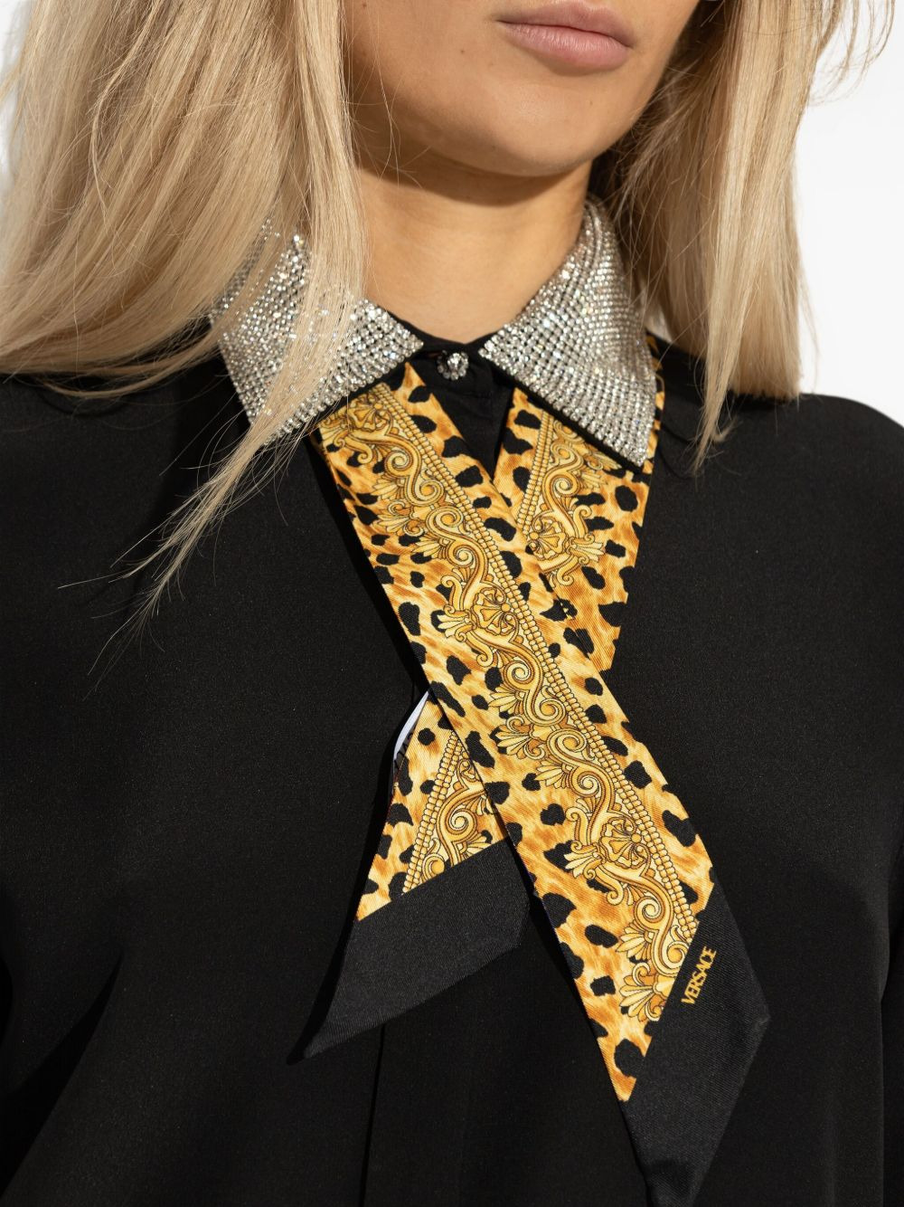 printed silk scarf - 4
