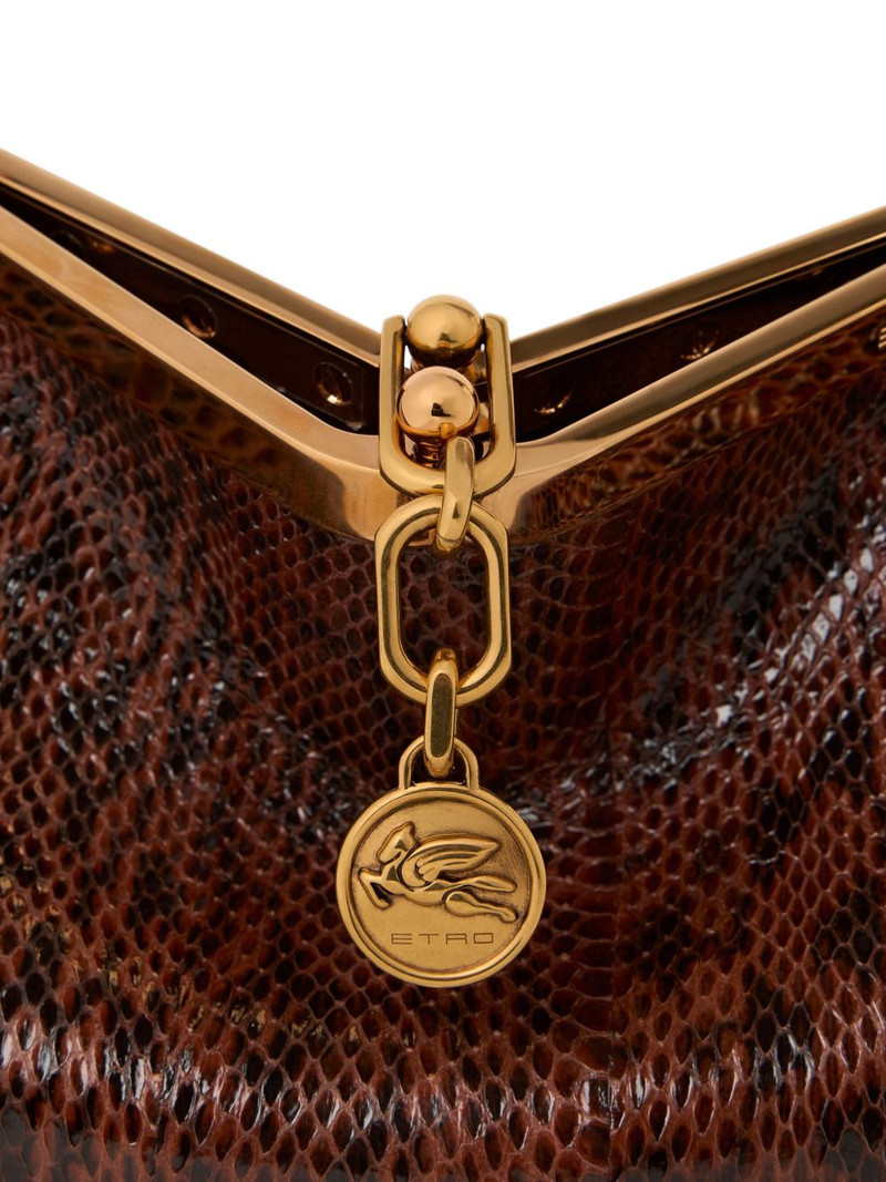 small Vela elaphe-leather shoulder bag 5