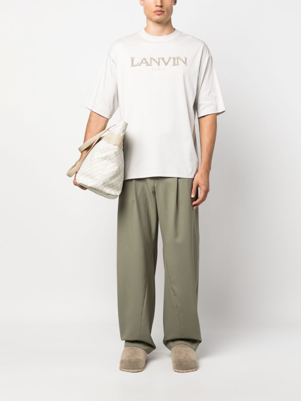 LOGO-EMBROIDERED COTTON T-SHIRT - 5