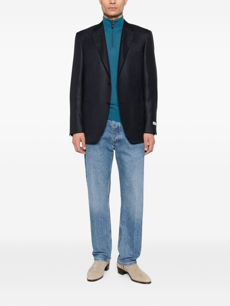 Canali half-zip sweater outlook