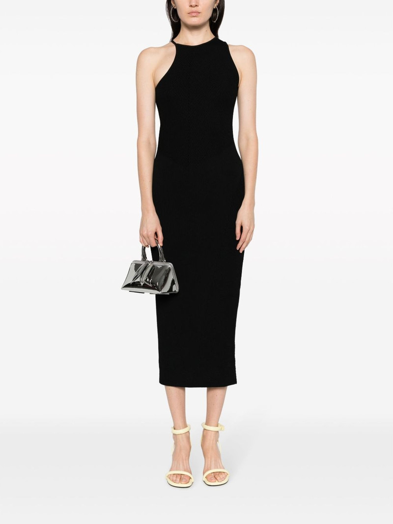GAUGE81 Altea asymmetric ribbed-knit midi dress outlook