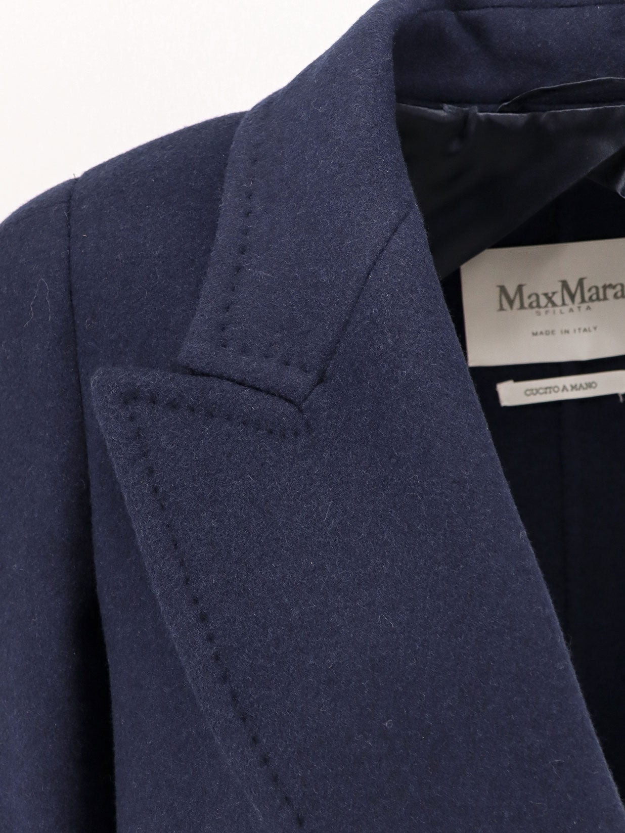 Albania 1234 Max Mara Sfilata Virgin Wool And Cashmere Coat - 6