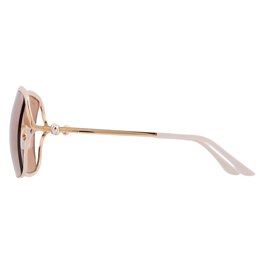 Cartier Trinity Brown Flash Butterfly Ladies Sunglasses CT0225S 002 60 - 4