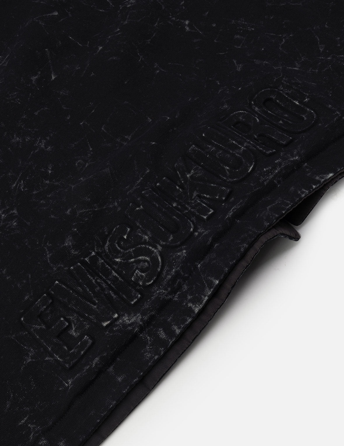 Reversible Washed Logo Embroidery and Embossing Relax Fit Jersey Shirt - 14