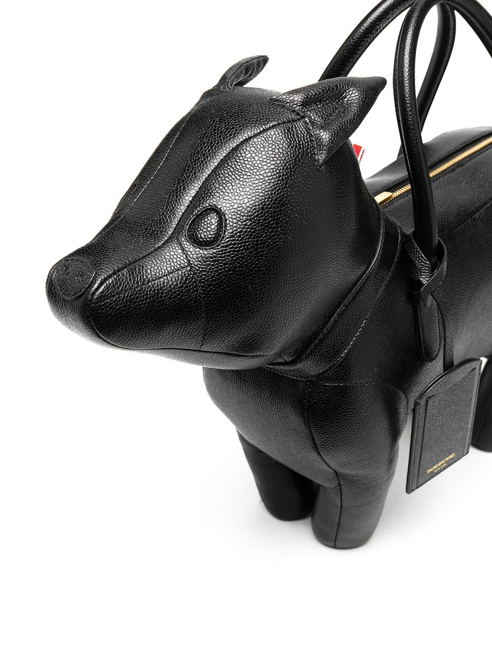 FOX BAG IN PEBBLE GRAIN LEATHER - 4