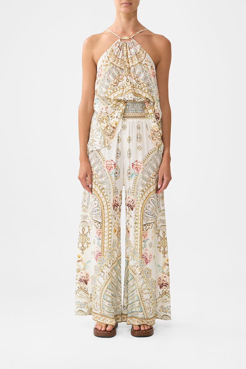 CAMILLA SHIRRED WAIST PANT outlook