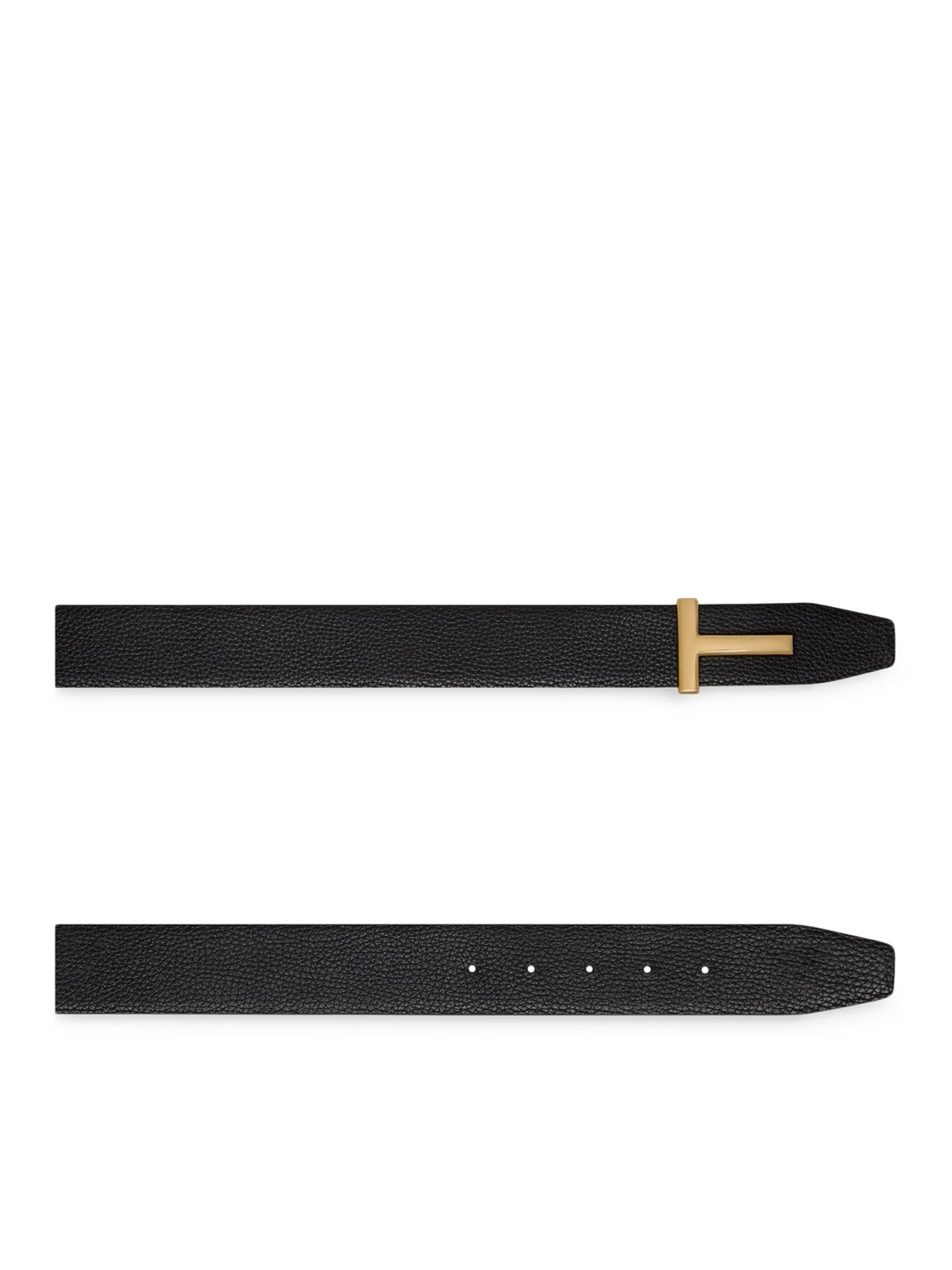 RIDGE T LEATHER BELT - 4