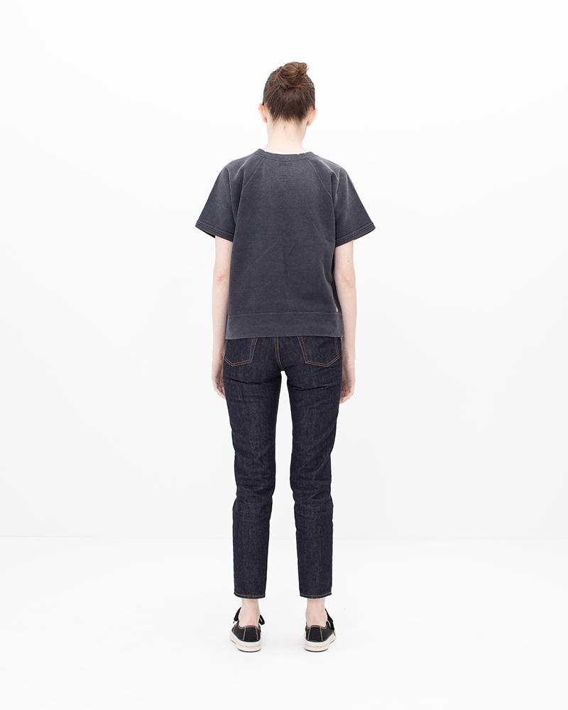 RAGLAN SWEAT S/S CRASH W BLACK - 3