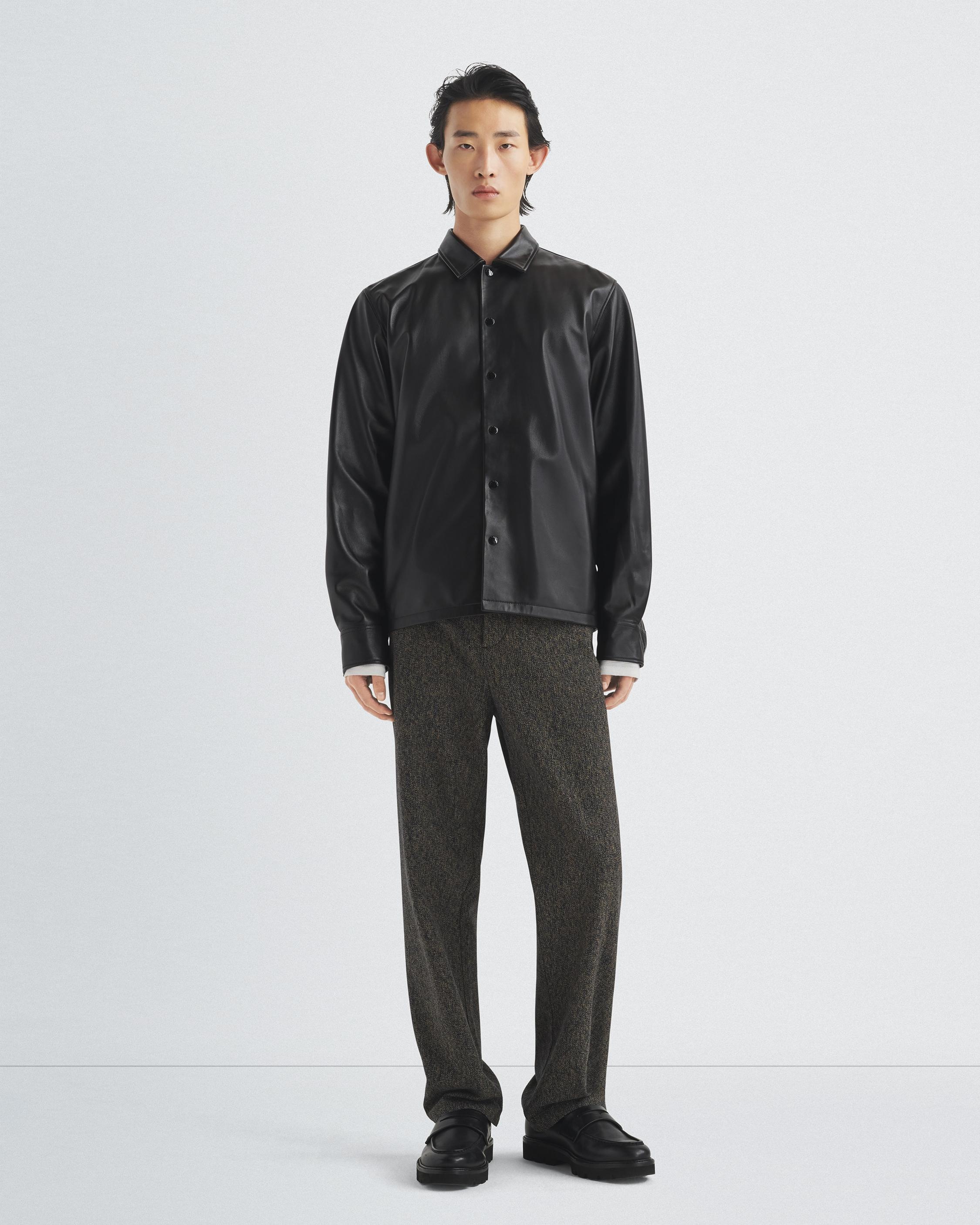 Stanton Leather Shirt
Relaxed Fit Button Down - 3