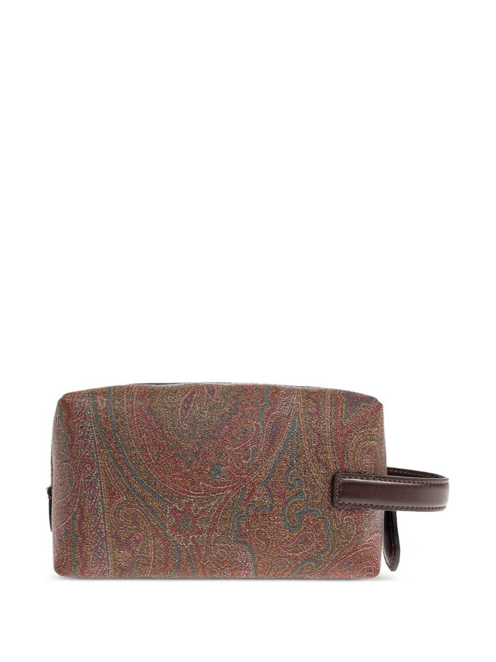 paisley-patterned wash bag - 2
