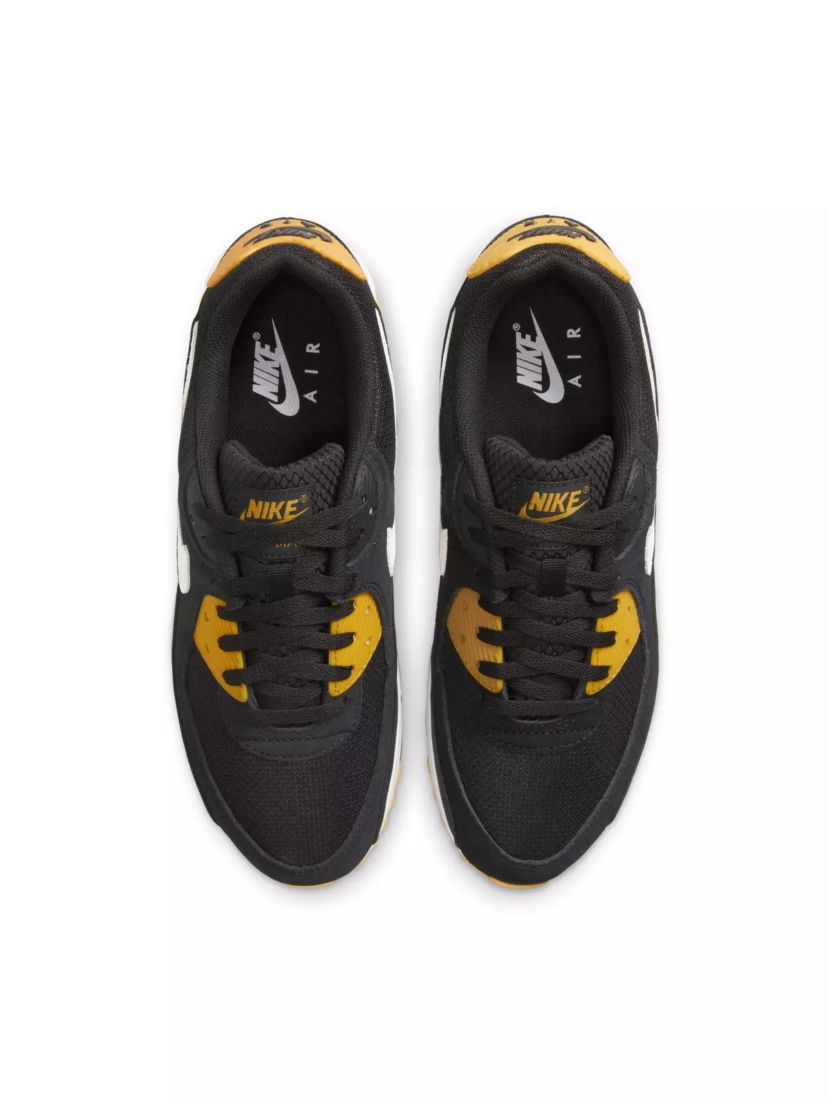 Air Max 90 "Black/University Gold/White" Men's Shoe - 4