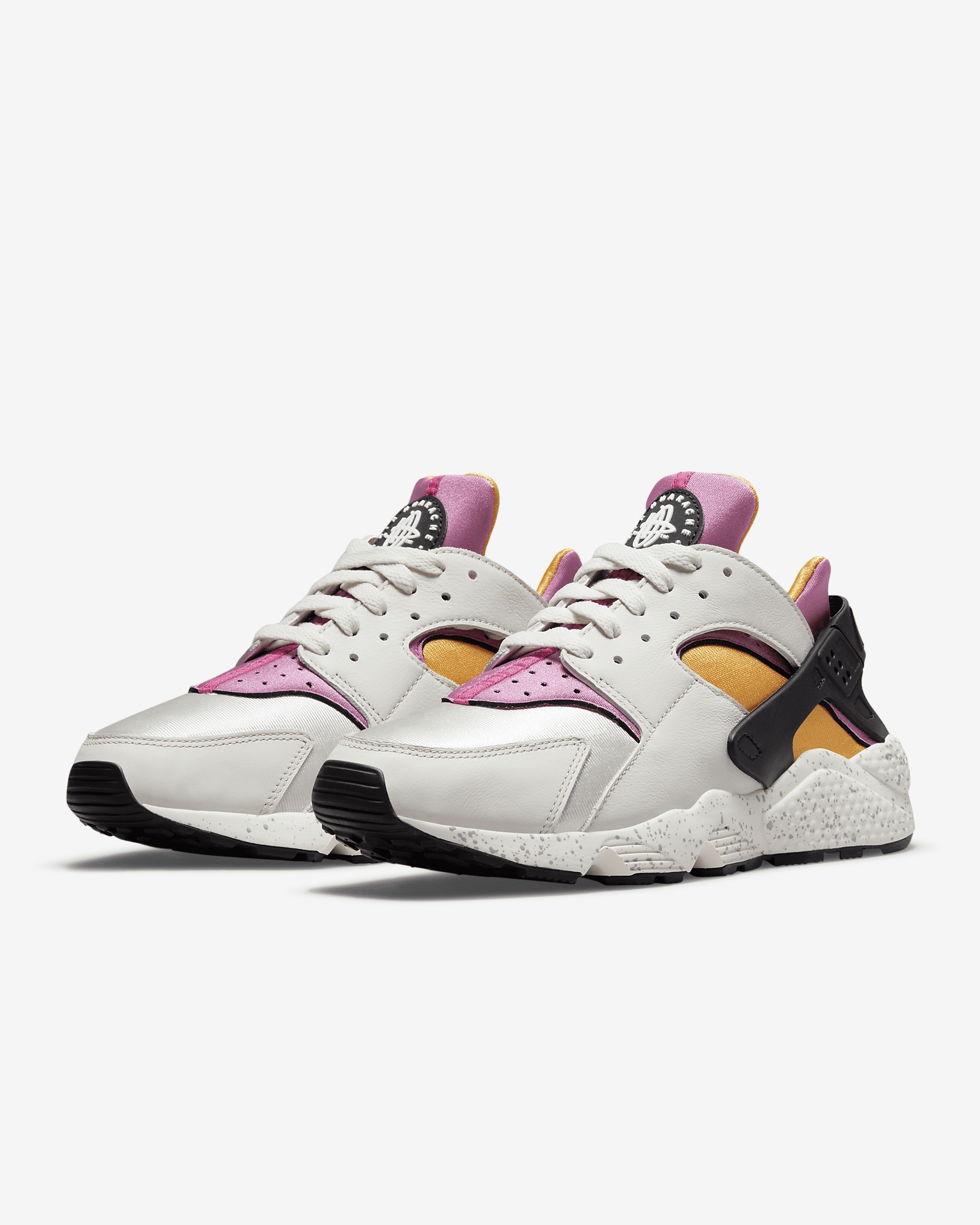 Nike Men\'s Air Huarache White Purple Mango Shoes Huarache Bright Mango Men main image 3