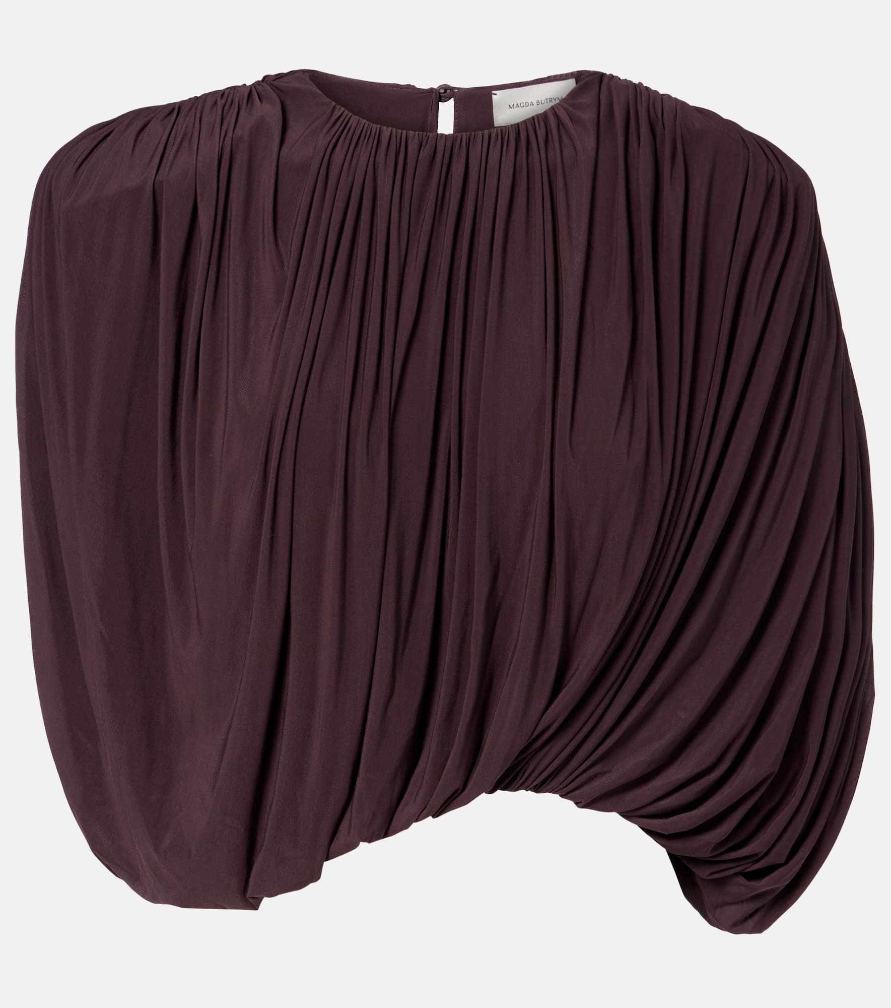 Asymmetric draped top - 1