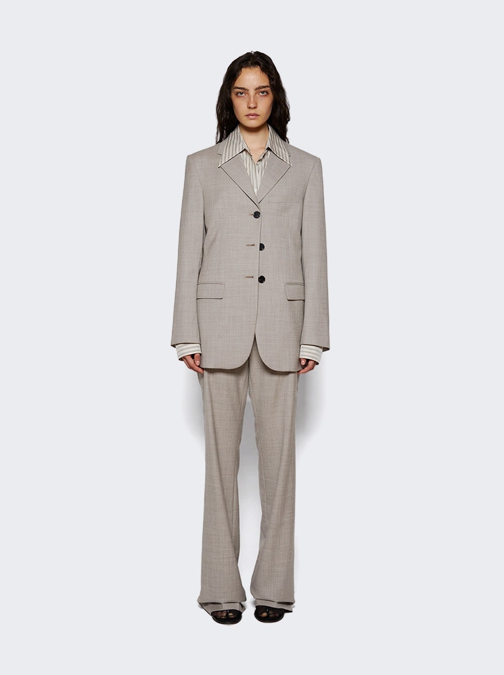 Selene Jacket Beige Melange - 2