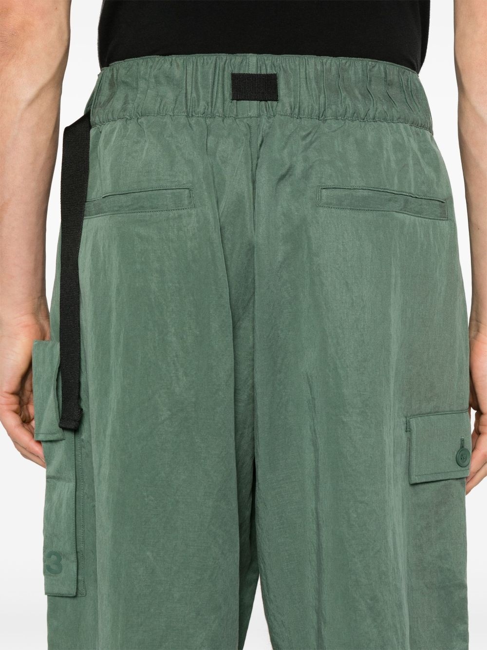 twill cargo shorts - 5