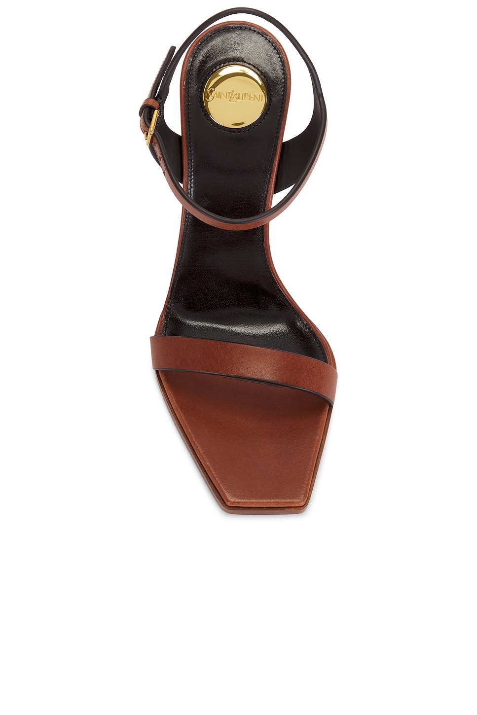 【関税&送料込】Saint Laurent Susan Leather Sandals SAINT LAURENT Susan leather sandals | NET-A-PORTER