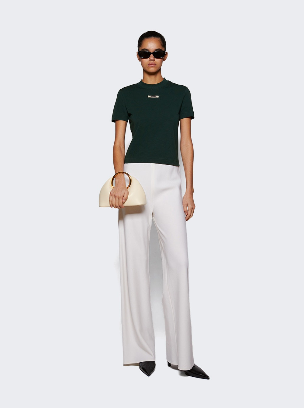 Gros Grain Tee Dark Green - 2