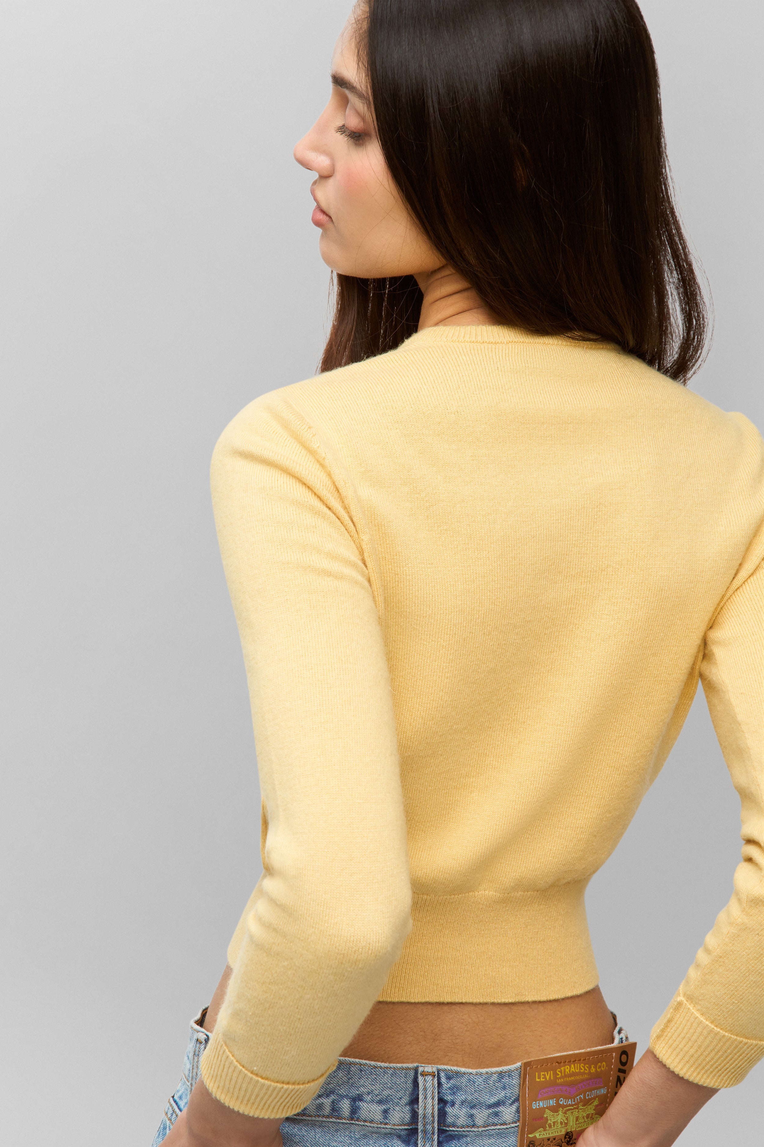 EMELIE CROPPED CARDIGAN - 5