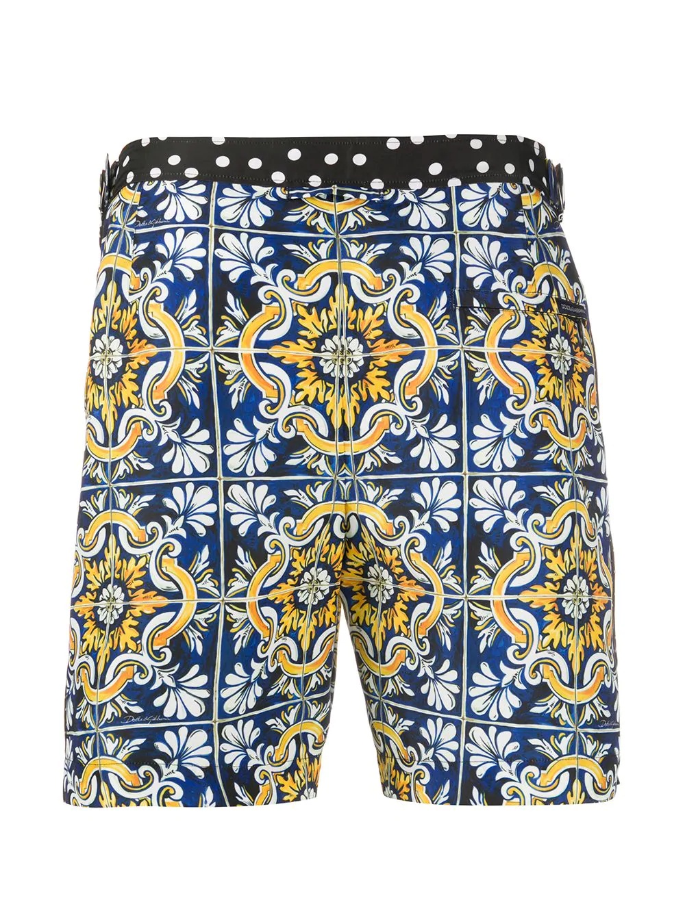 Maiolica print swim shorts - 2