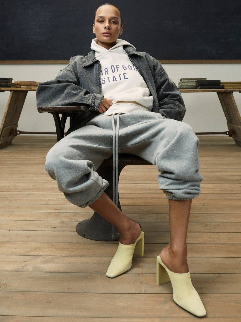 ESSENTIALS Womens Fleece Sweatpant outlook