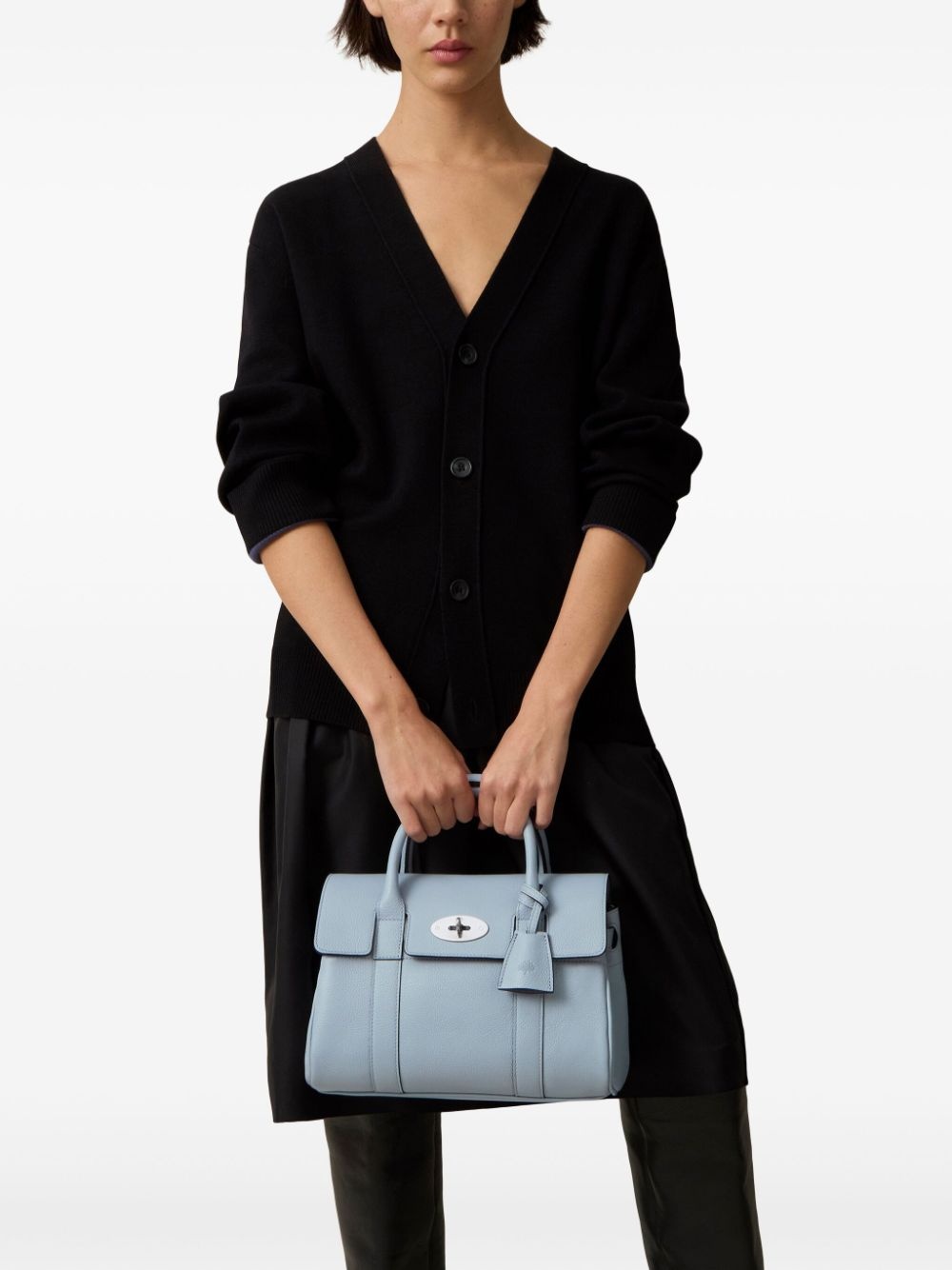 small Bayswater leather tote bag - 3