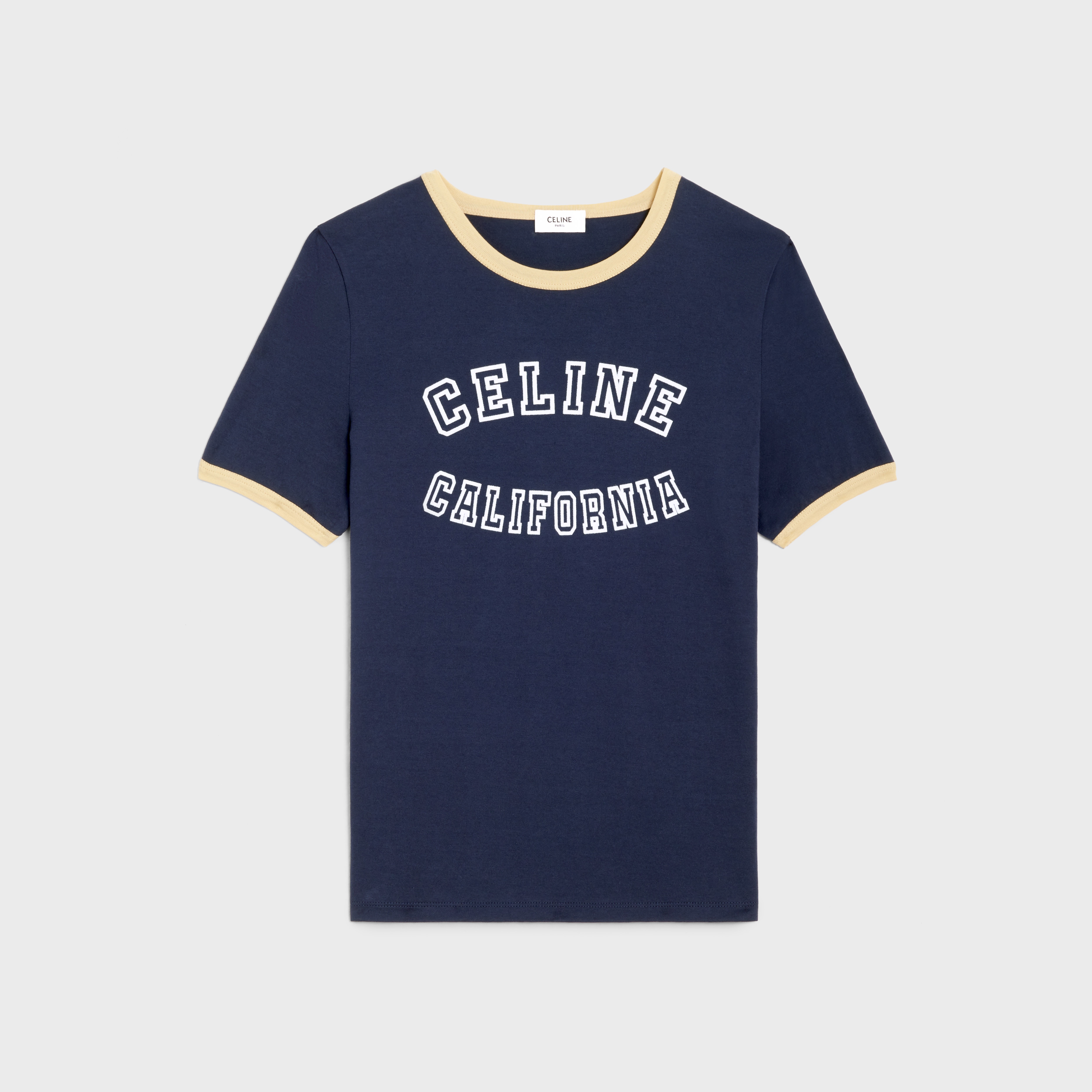 CELINE celine california 70's T-shirt in cotton jersey