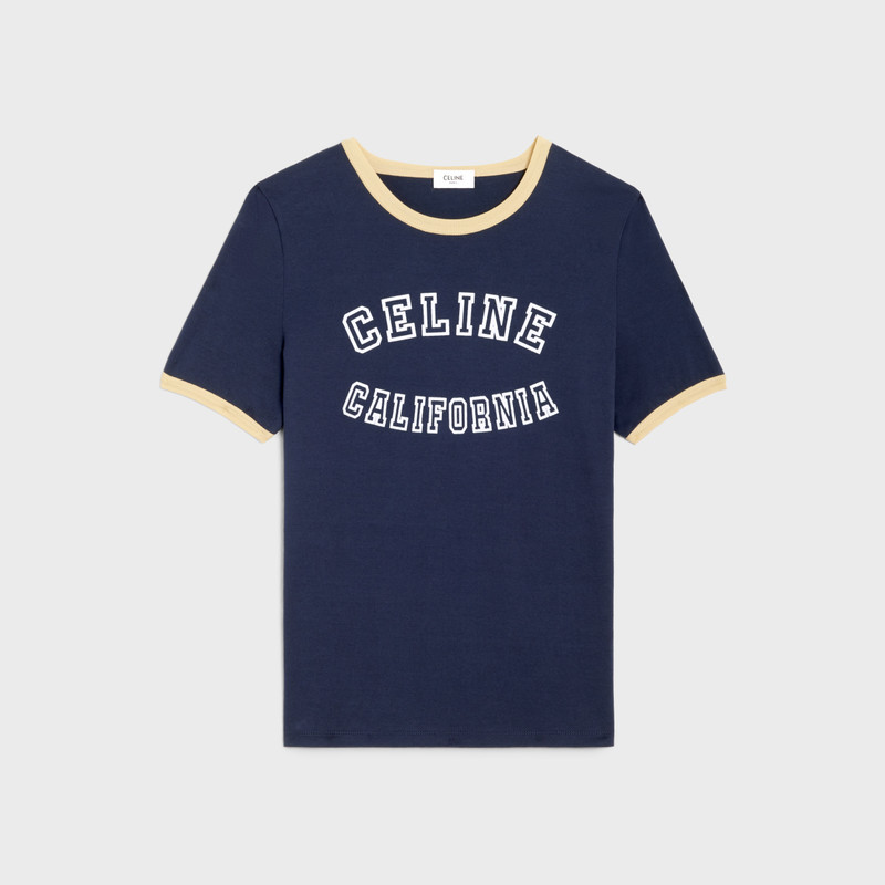 celine california 70's T-shirt in cotton jersey 1