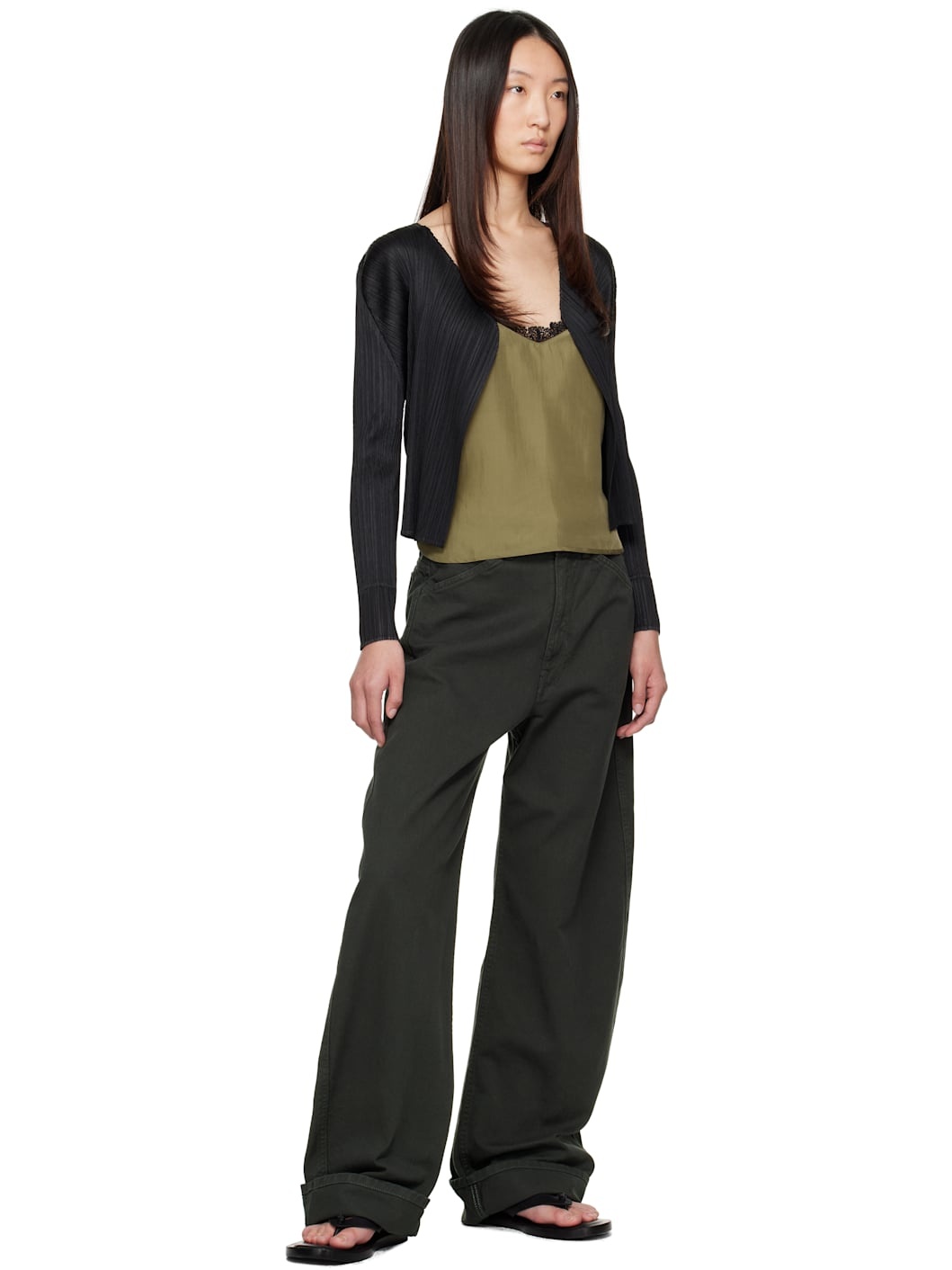 Black March Basics Cardigan - 4