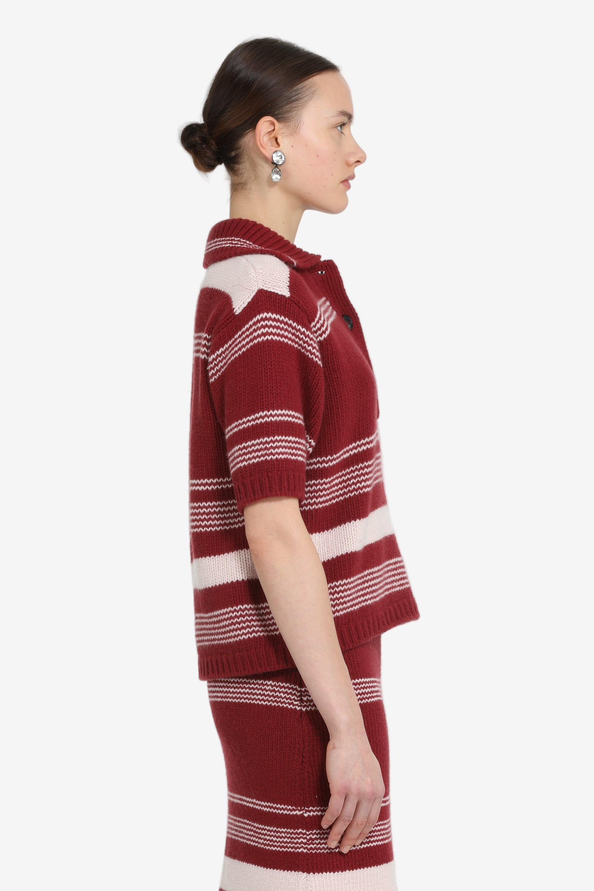 SHORT-SLEEVED STRIPED POLO SHIRT - 5