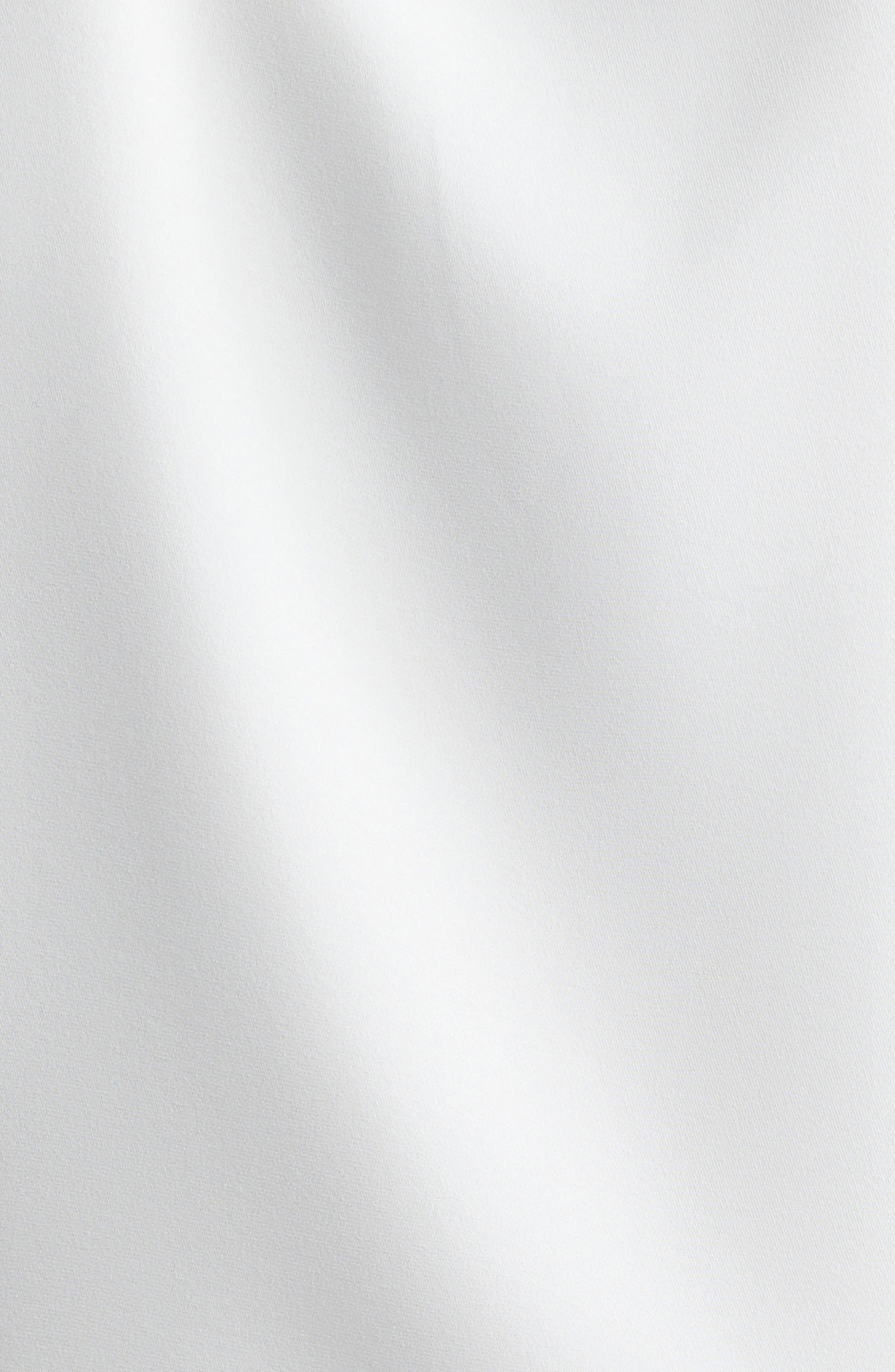 Emporio Armani Tie Neck Sleeveless Top in Off White at Nordstrom - 6