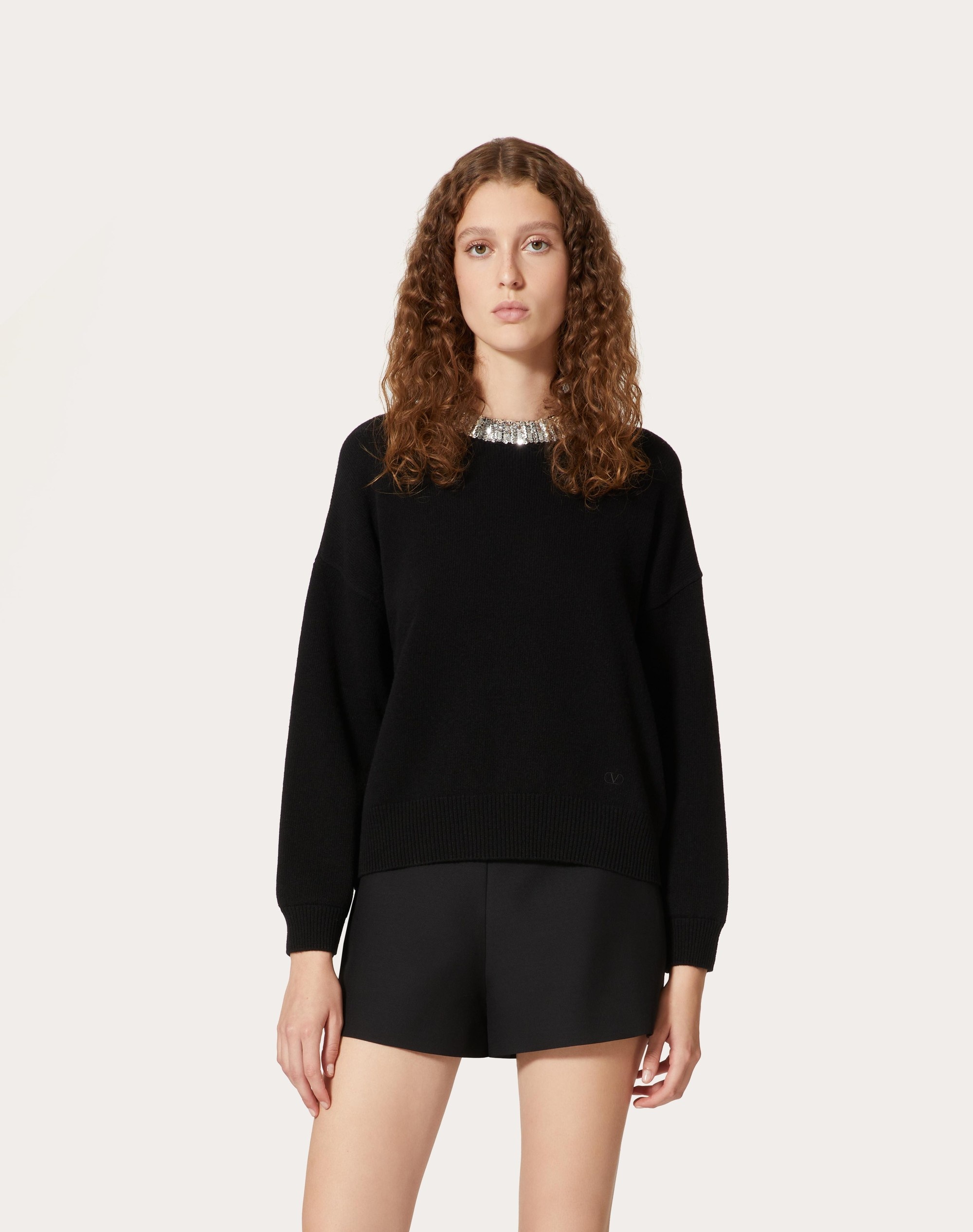 EMBROIDERED WOOL SWEATER - 3