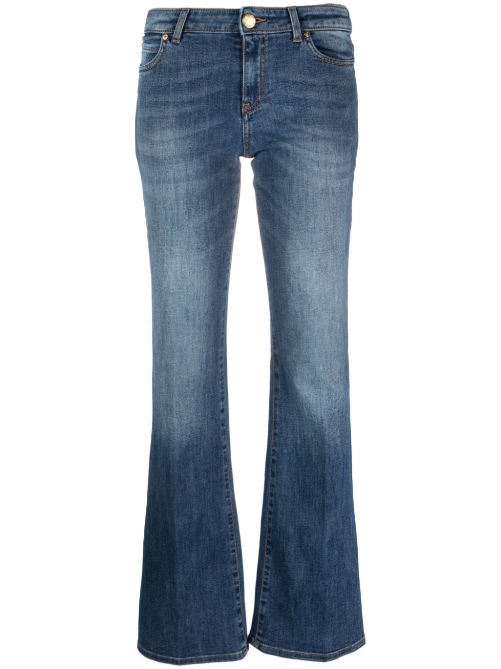 low-rise bootcut jeans - 1