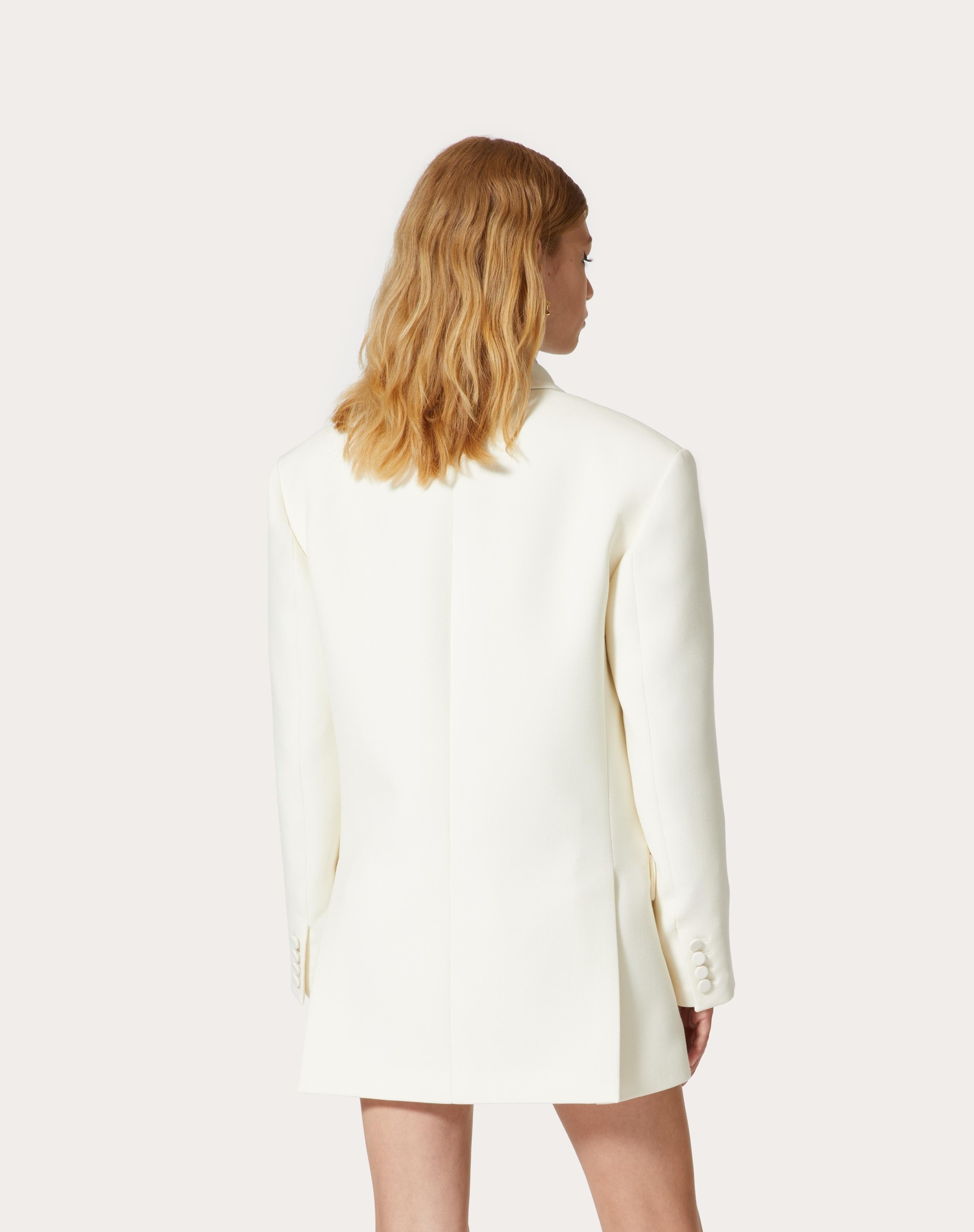 BLAZER IN TEXTURE DOUBLE CREPE - 4