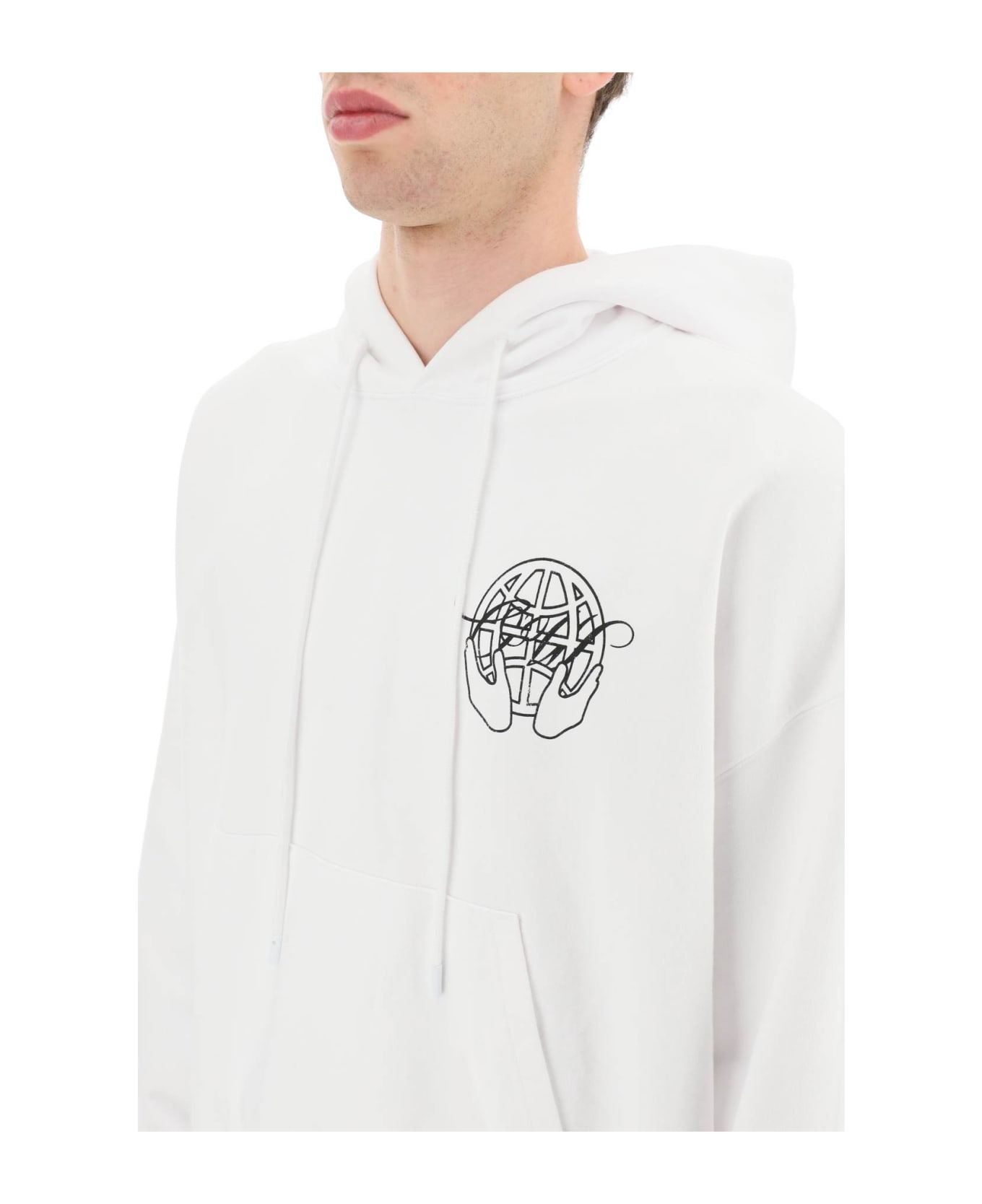 Hand Arrow Boxy Sweatshirt - 4