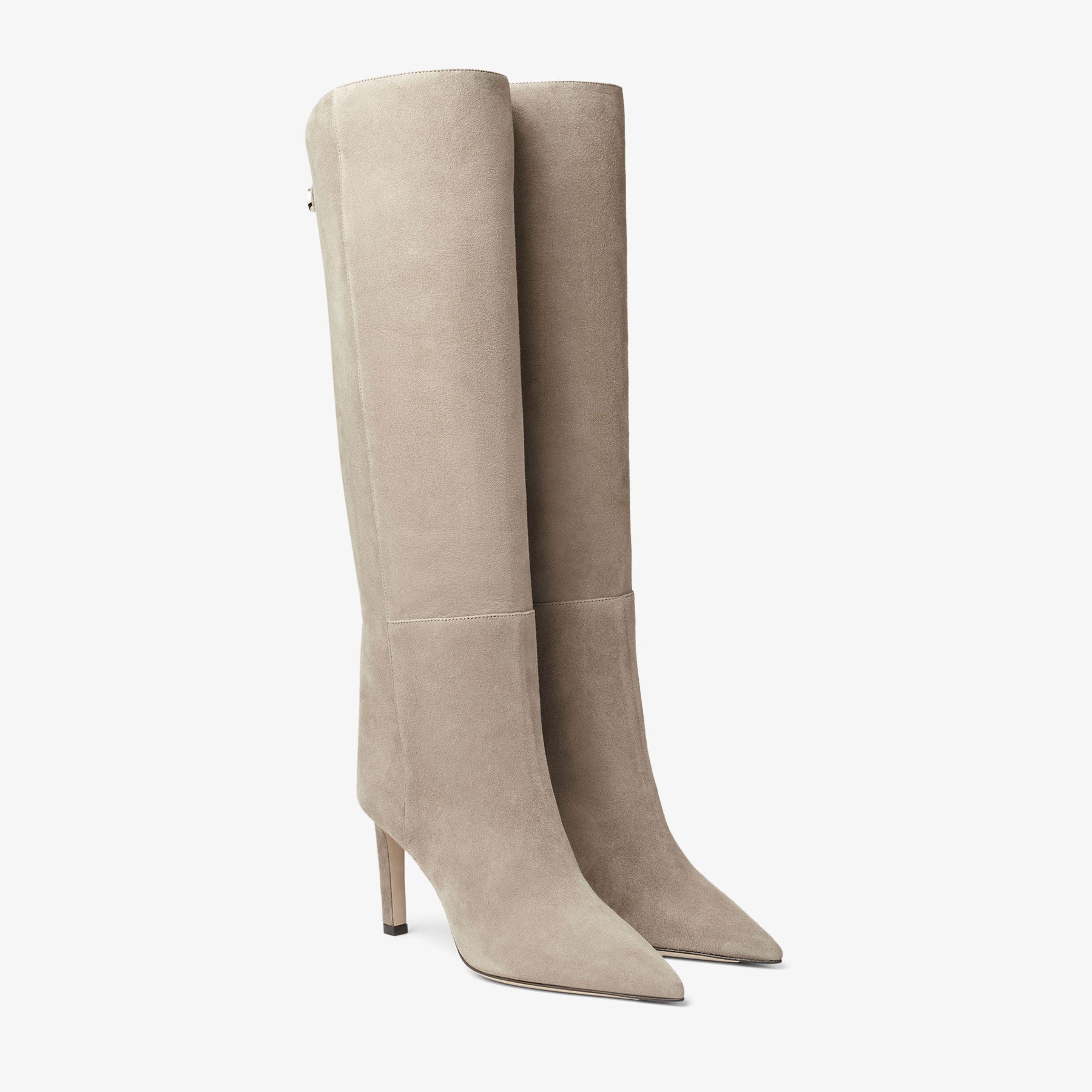 Alizze Knee Boot 85
Taupe Suede Knee-High Boots - 3