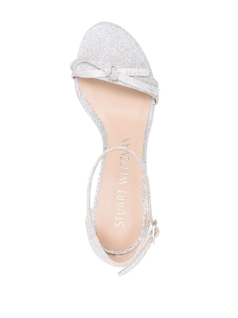 Nearlynude 80mm crystal-embellished sandals - 3